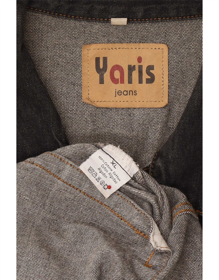 veste en denim homme vintage UK 42 XL Coton Gris