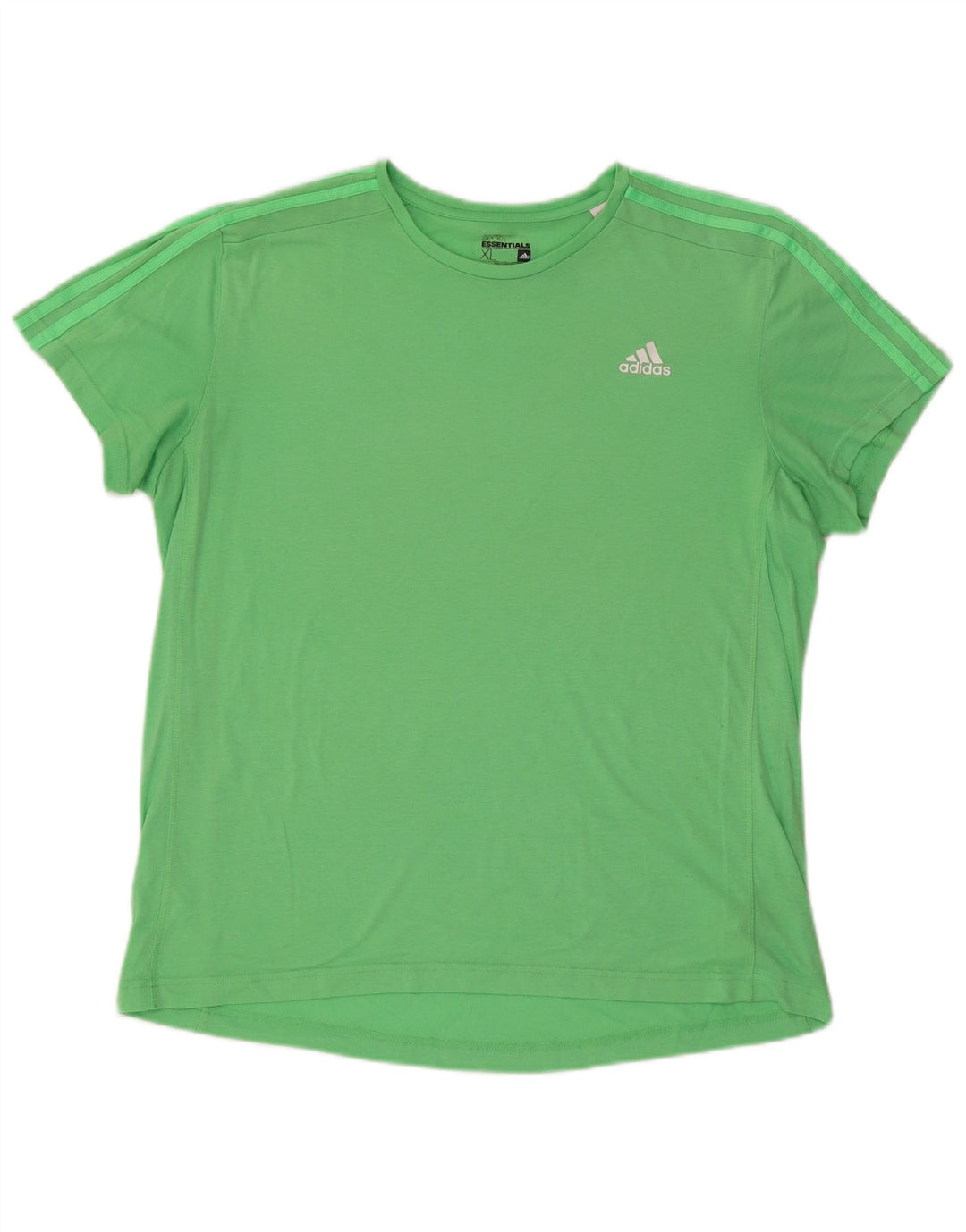 Adidas Climalite T-Shirt Top XL Vert Polyester