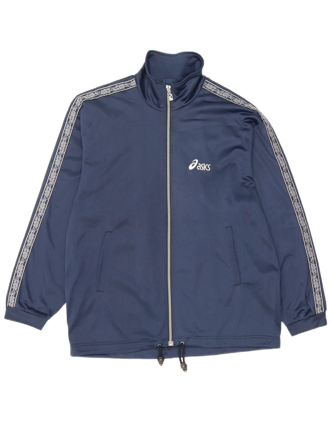 Asics Veste de Survêtement Graphique Homme Bleu Marine Moyen