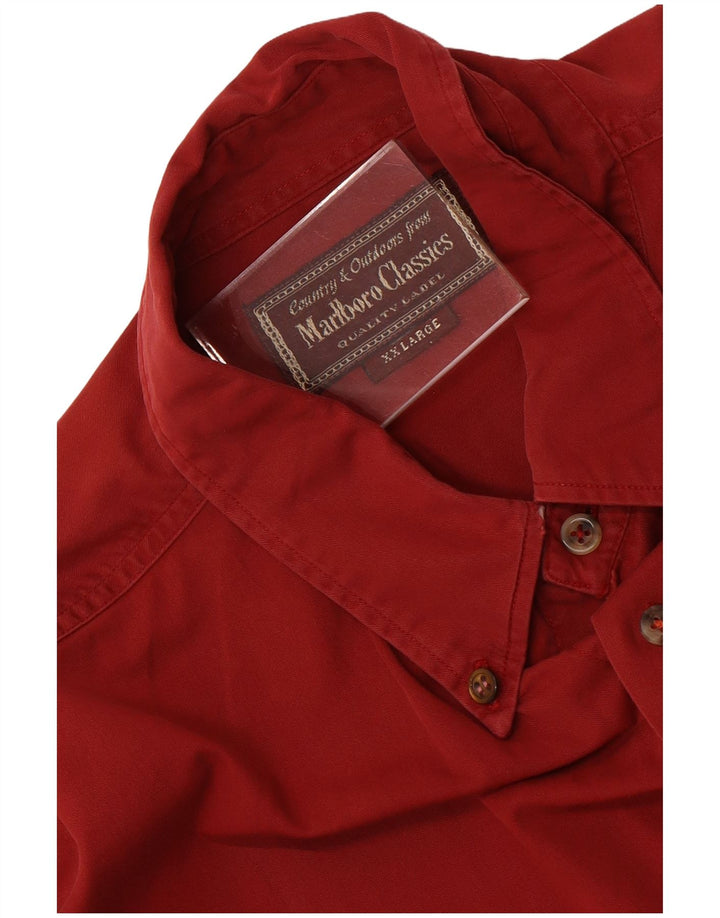 Marlboro Classics Chemise Homme 2XL Rouge