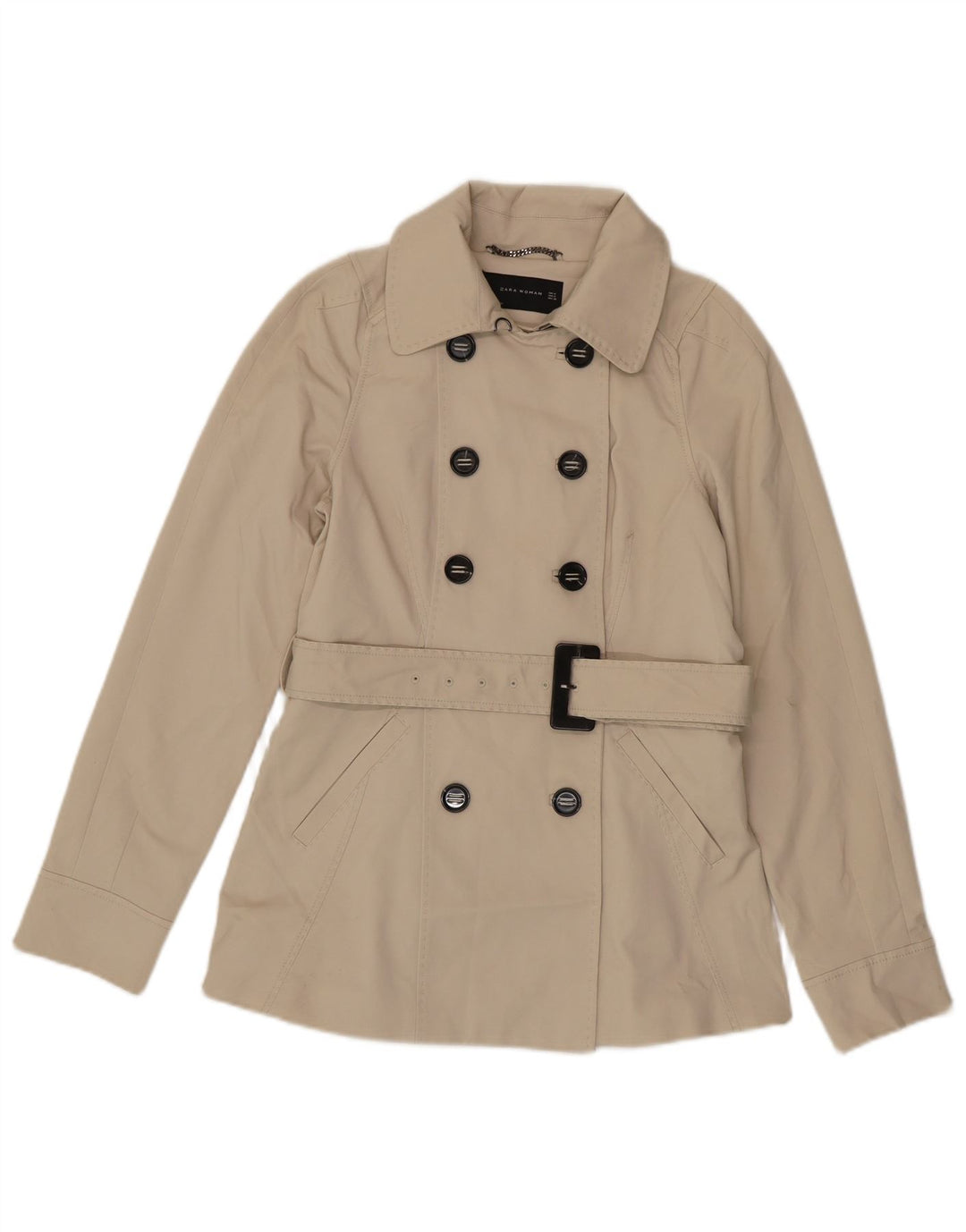 Manteau double boutonnage pour femme UK 12 Medium