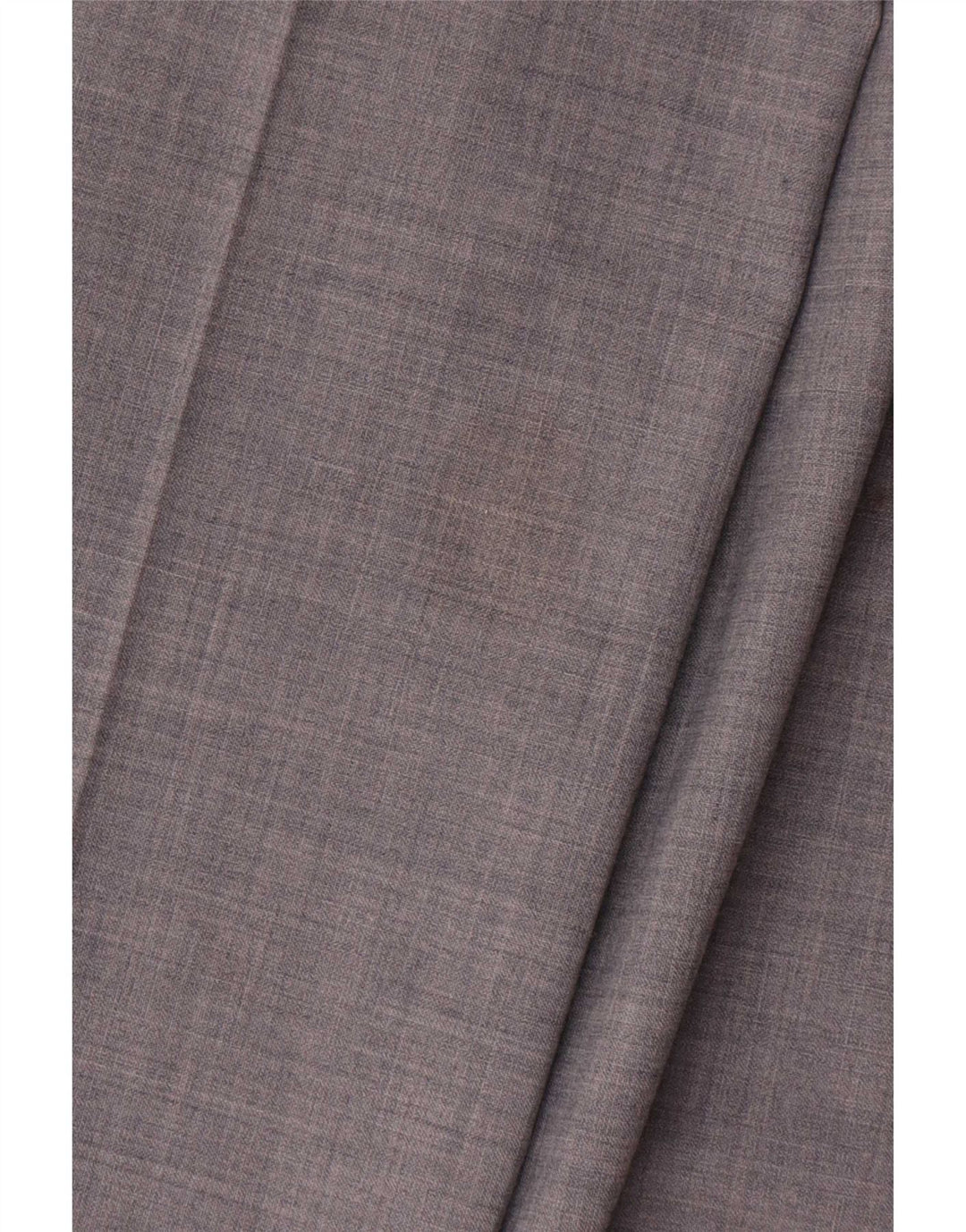 Marks & Spencer Pantalon de Costume Droit Homme W40 L29 Gris Polyester