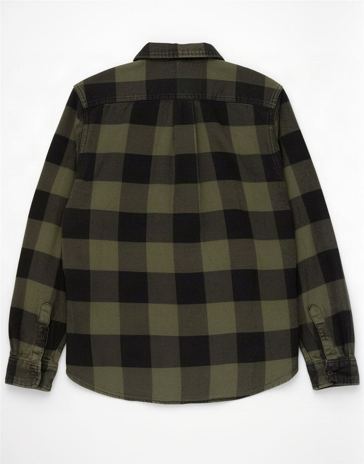 Levi's Chemise Flanelle Homme Petit Carreau Vert Coton