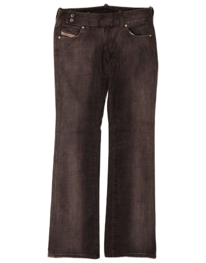 Jean Bootcut Femme Diesel W28 L32 Gris Coton