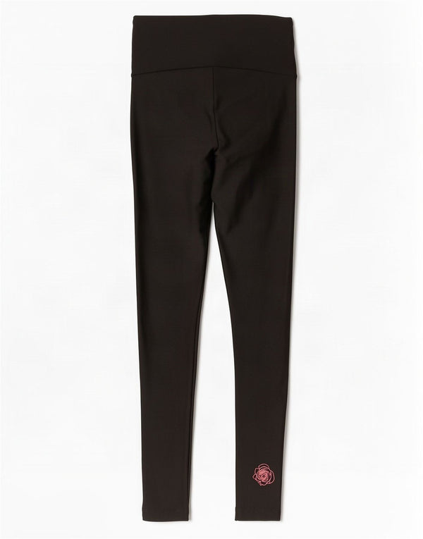 Puma Leggings Femme UK 4 XS Noir Floral Polyamide
