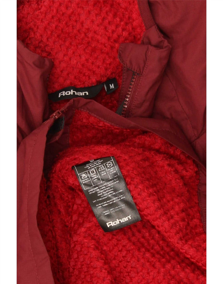 Rohan Veste coupe-vent à capuche pour homme UK 38 Polyester bordeaux moyen