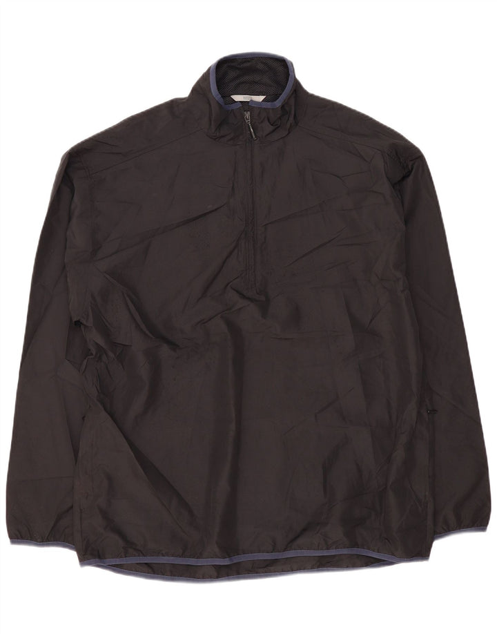 Marks & Spencer Veste de pluie pull-over pour homme UK 40 Large Noir Polyester