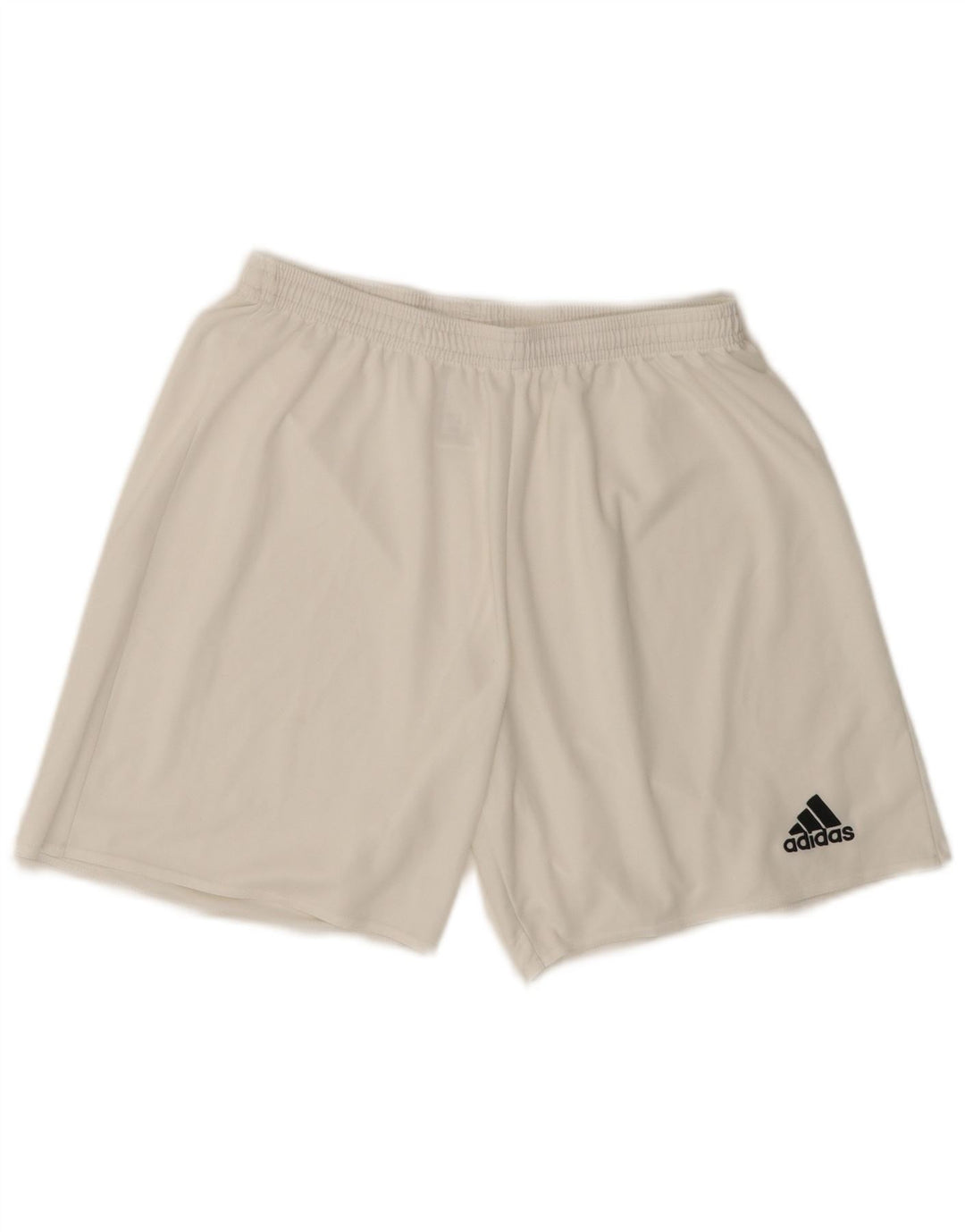 ADIDAS Short de sport Climalite pour hommes, grand, blanc, polyester