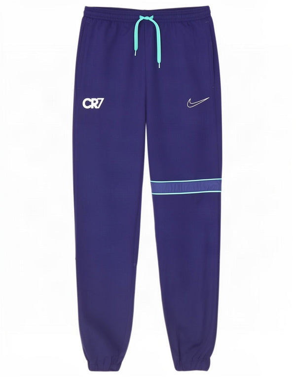 Nike Pantalon de survêtement CR7 pour garçon 12-13 ans Bleu marine Taille L