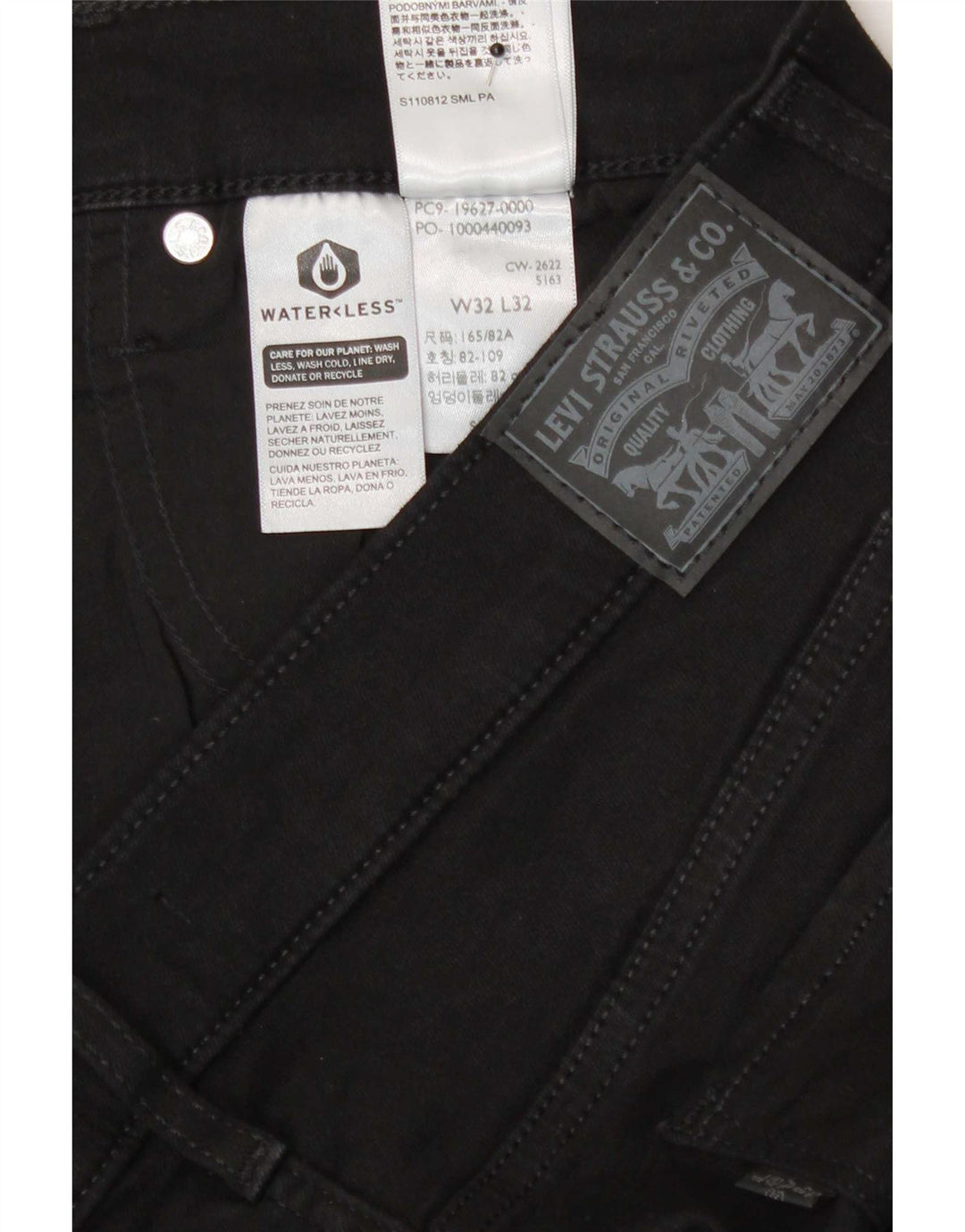 Levi's Jean 312 Shaping Slim Femme Noir Coton W32 L32