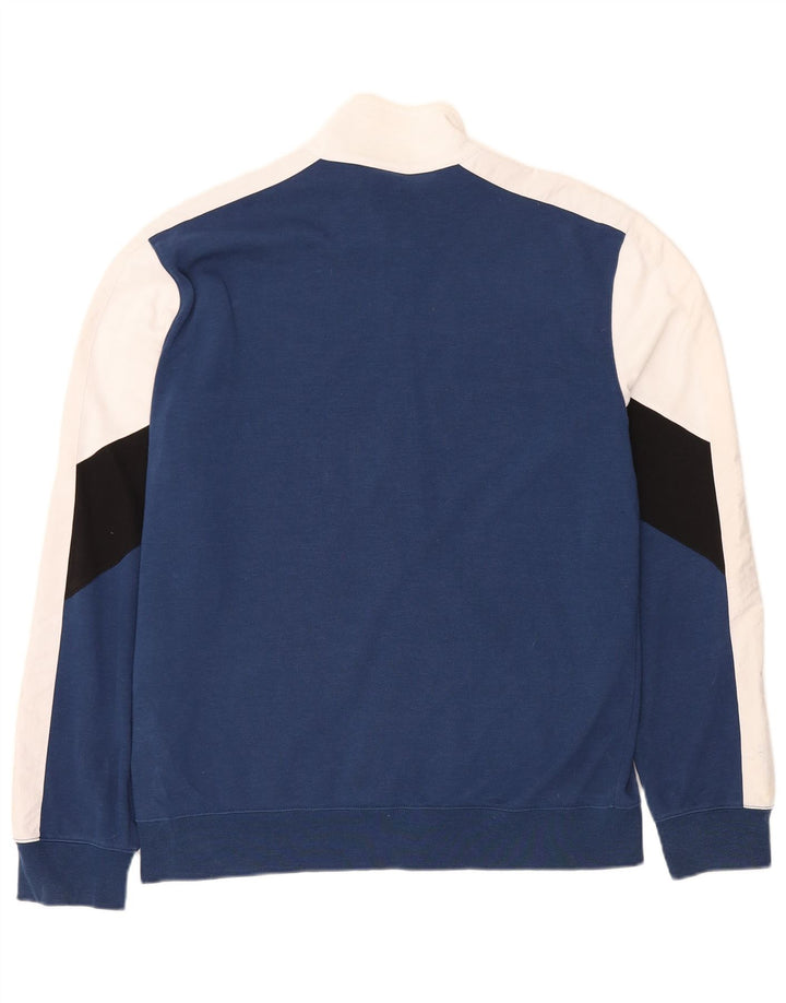 CHAMPION Veste de Survêtement Homme XL Bleu Colorblock Coton
