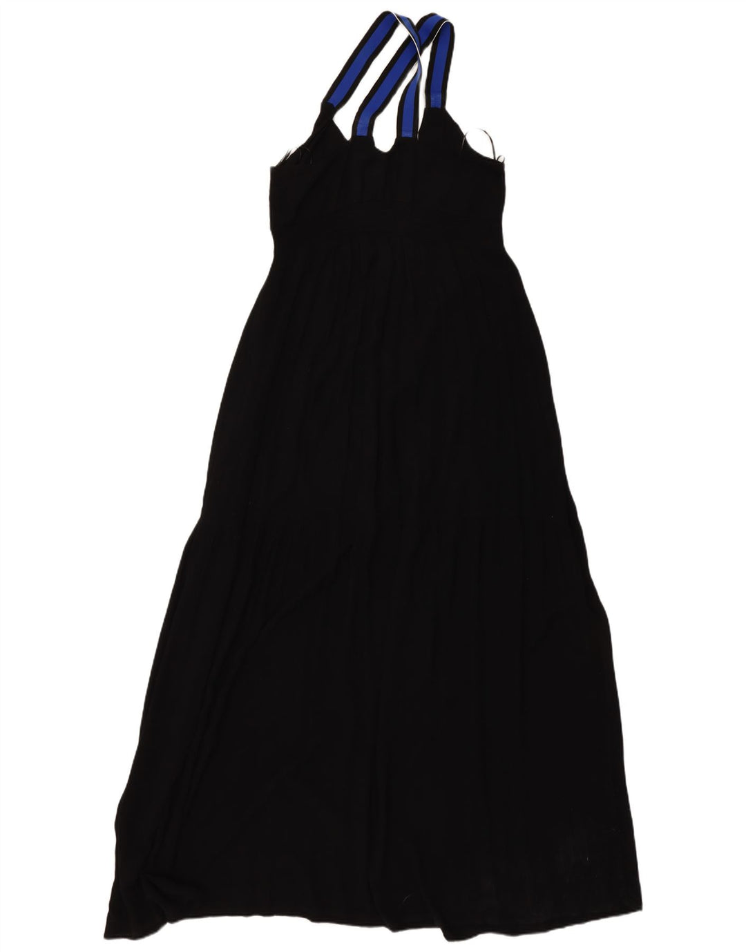 DESIGUAL Robe longue à motif abstrait pour femme EU 40 Moyen Noir Bohème