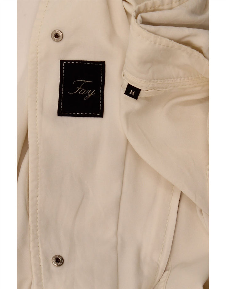 Fay Veste utilitaire pour femme UK 14 Medium Off White