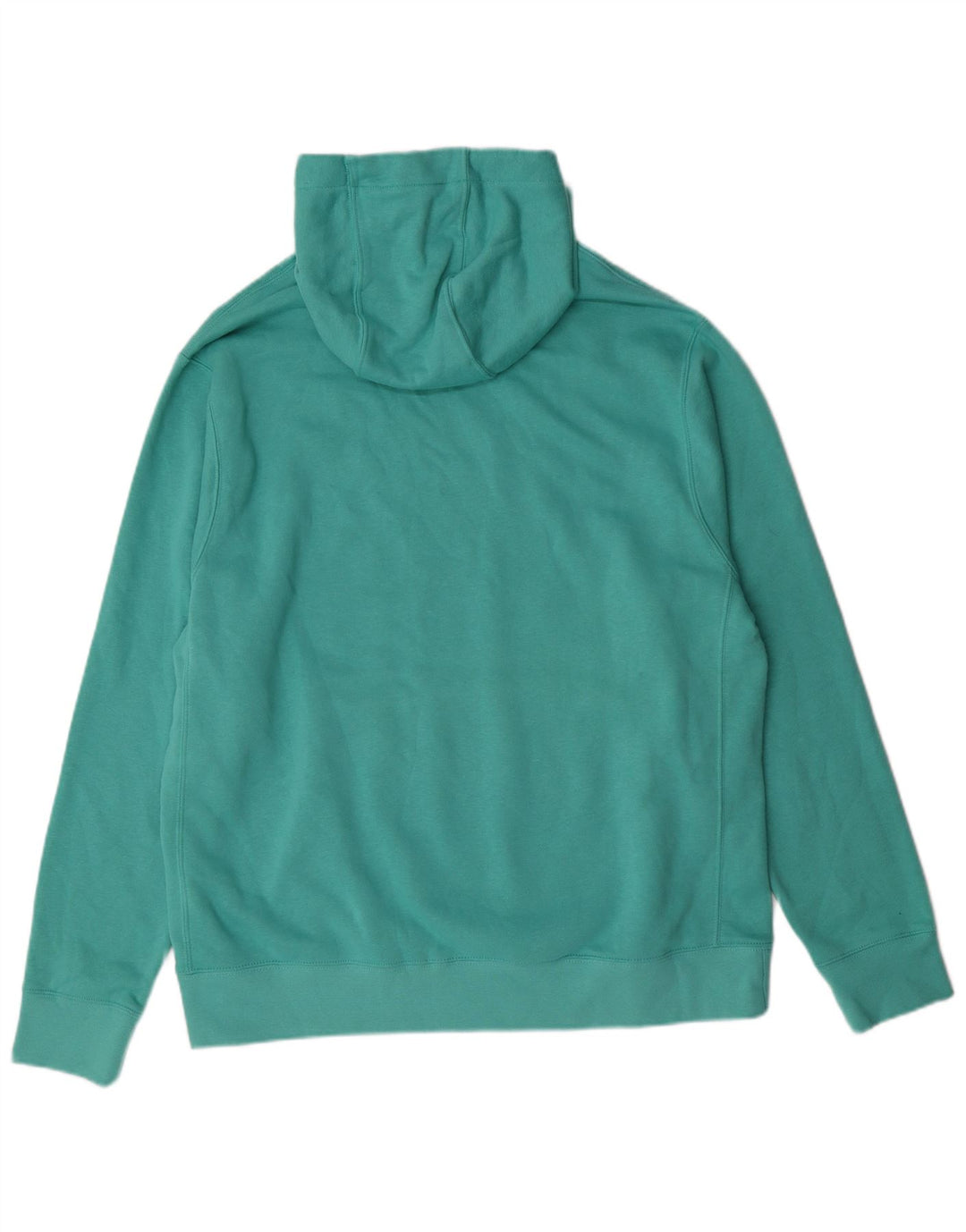 Nike Pull à capuche pour homme en coton vert Taille L