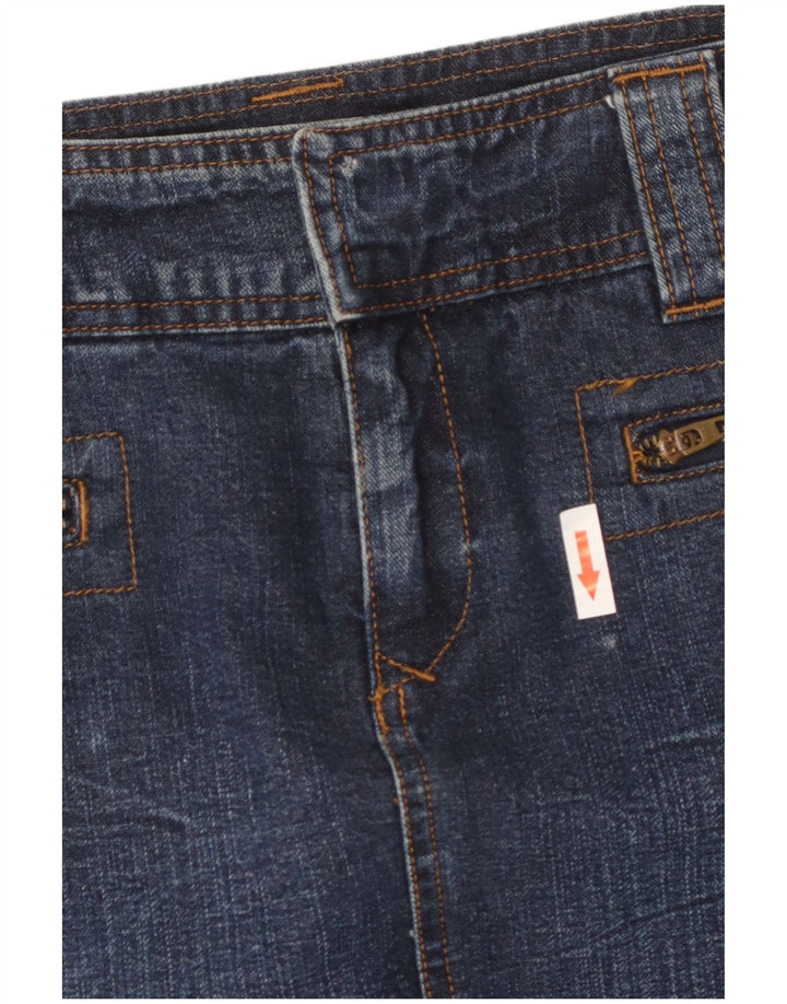 Dkny Femme Jupe En Jean W28 Bleu Moyen Coton