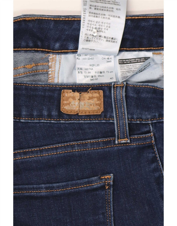 Levi's Jean Legging Cropped Femme W29 L26 Bleu Coton