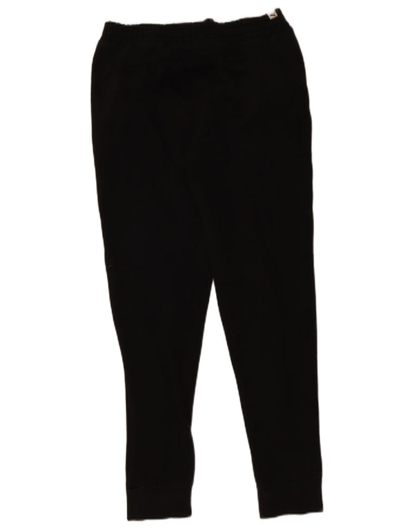Puma Pantalon de survêtement pour femme Joggers UK 10 Small Noir Coton Sports