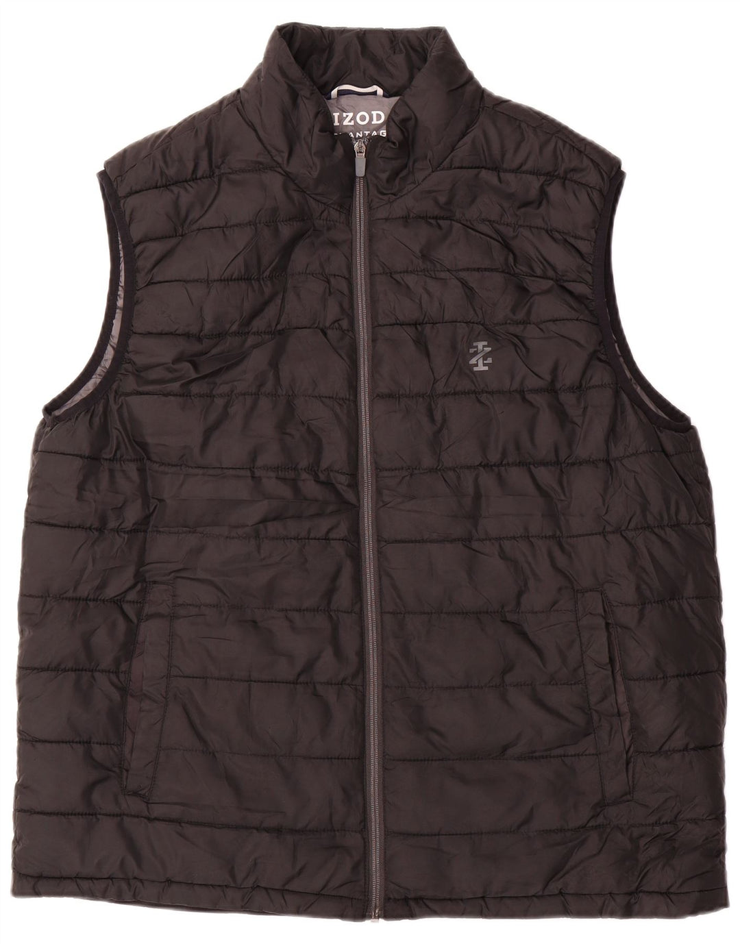 IZOD Gilet rembourré homme UK 40 Large Noir Polyester
