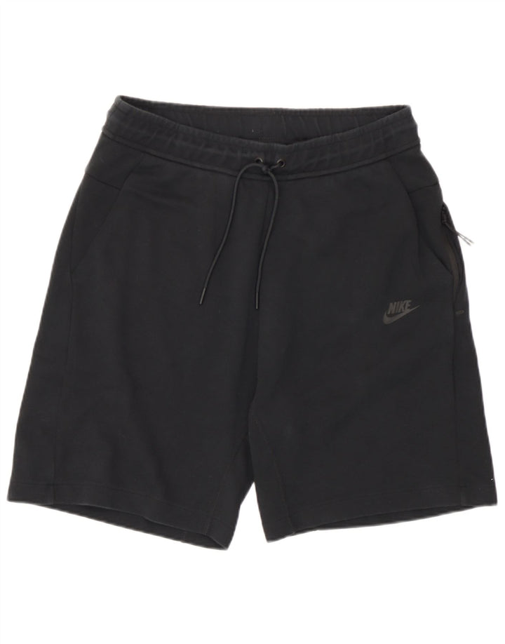 Nike Short de sport pour homme en coton noir moyen