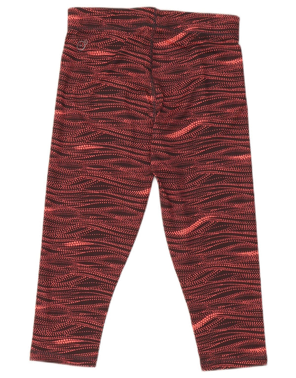 Puma Legging Capri à motif abstrait pour femme UK 10 Small Multicolore