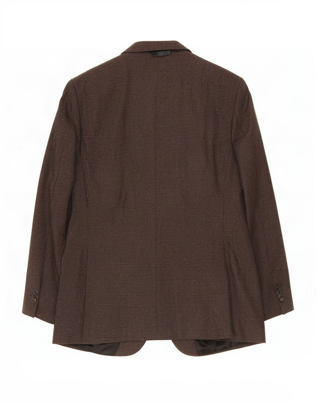 Hugo Boss Veste blazer à 2 boutons pour homme US 44 2XL Laine à pois marron