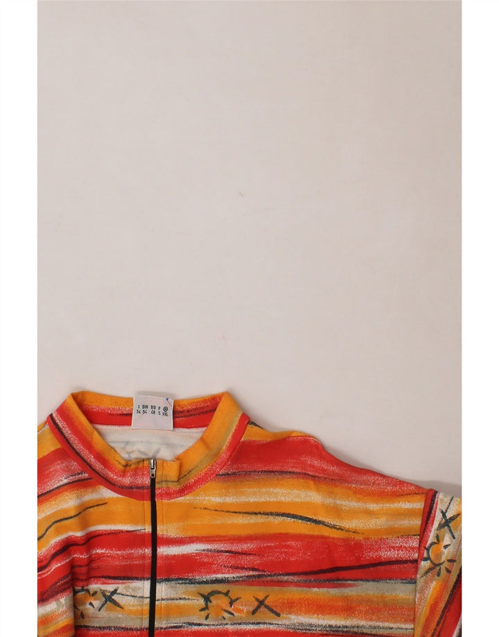 VINTAGE Mens Short Sleeve Pullover Tracksuit Top IT 54 XL Yellow Retro Vintage Vintage and Second-Hand Vintage from Messina Hembry 