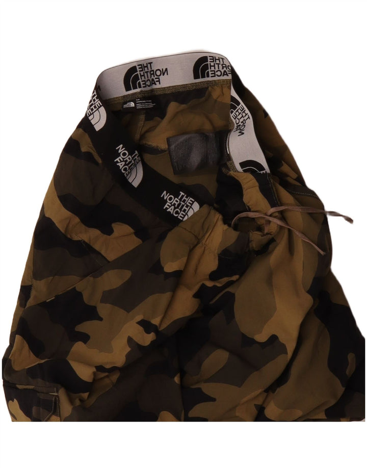 The North Face Pantalon Cargo Graphique Femme Petit W26 L30 Kaki Camouflage