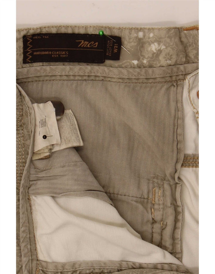 Marlboro Classics Bermuda Homme W31 Coton Beige Moyen