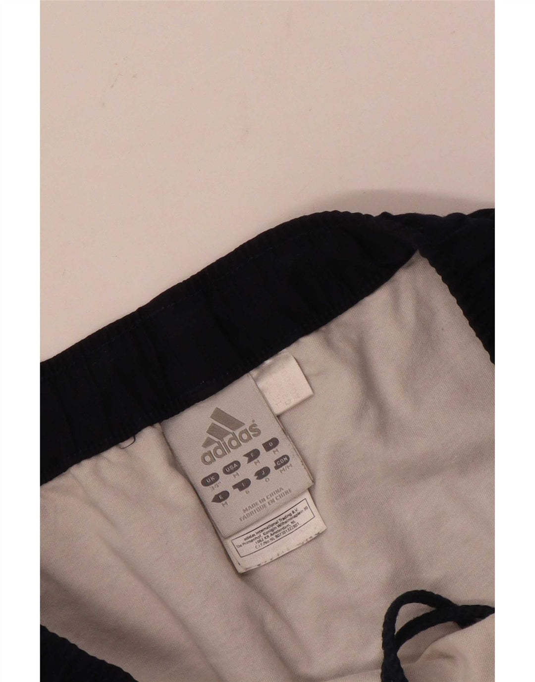 Adidas Short de sport graphique pour homme Grand bleu marine Polyester