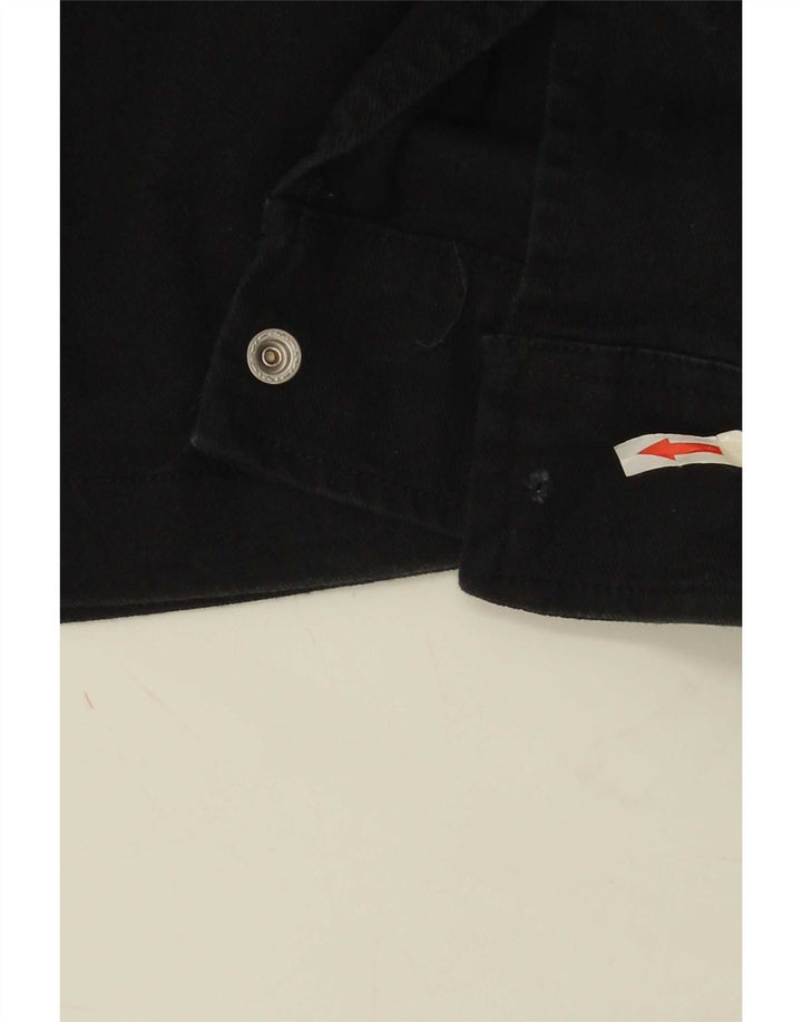 Zara Veste Bomber Homme UK 42 XL Coton Noir