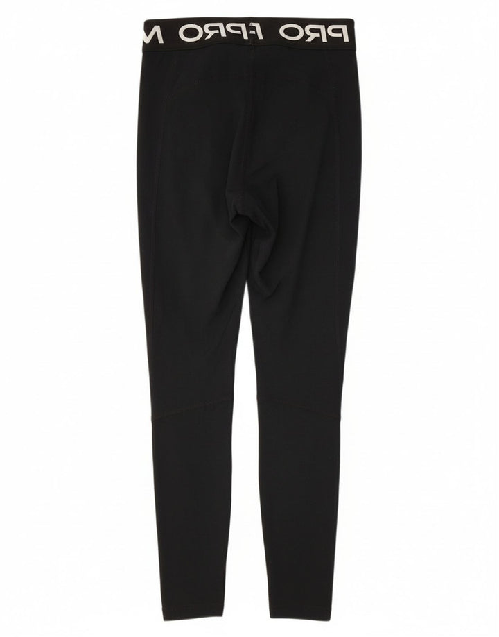 Nike Legging graphique pour femme UK 8 Small Noir Polyester