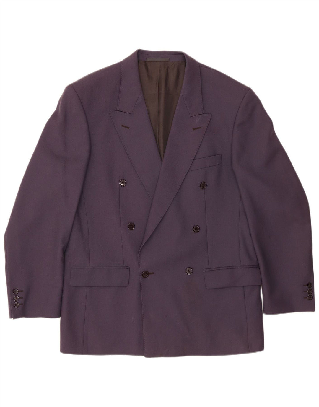 DOUGLAS Veste Blazer Double Boutonnage Homme EU 50 Large Bleu Marine