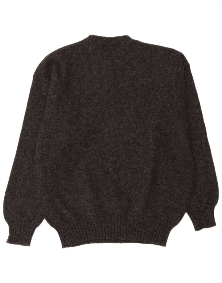 Les Copains Pull col rond homme gris moyen