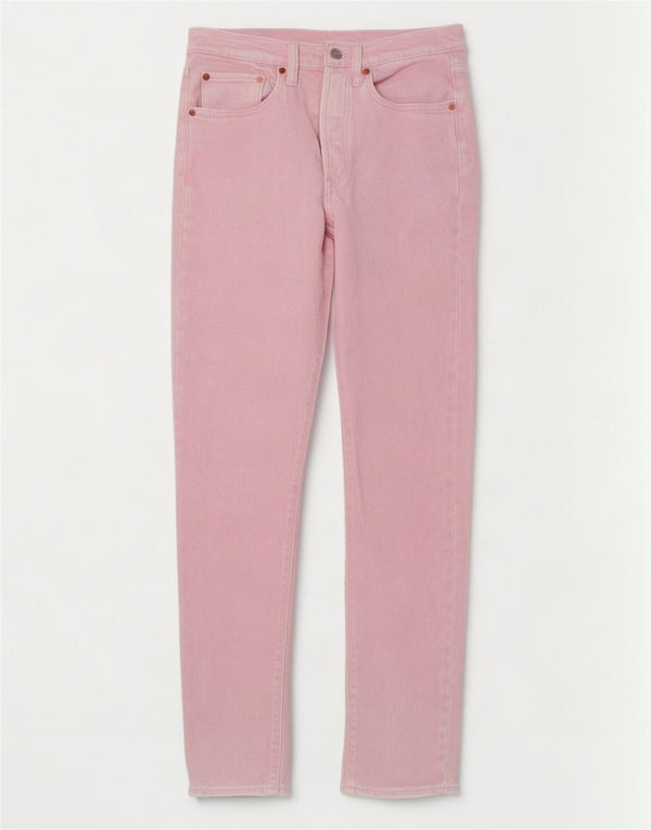 Levi's Jean Droit 501 Femme Rose Petit W27 L29