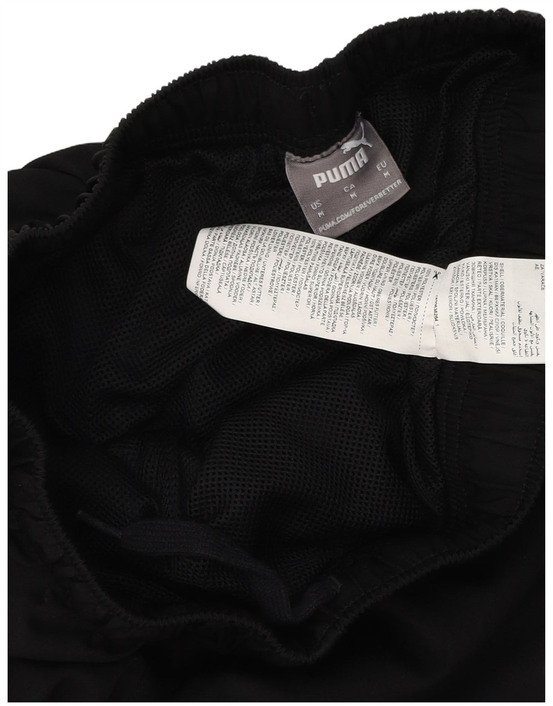 Puma Pantalon de Survêtement Joggers Homme Noir Moyen Polyester