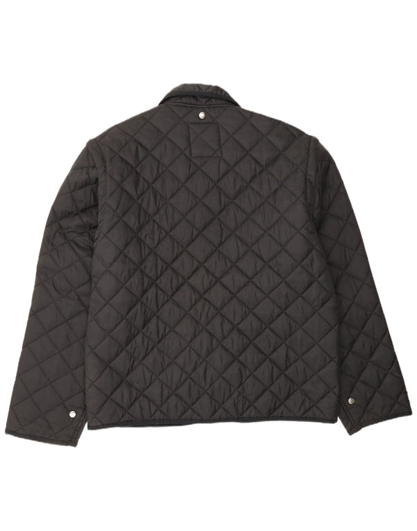 Lotto Veste matelassée Workwear pour homme UK 42 XL Noir Polyamide