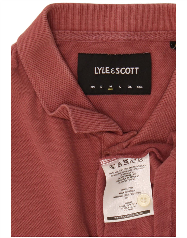 Lyle & Scott Polo Homme Bordeaux Moyen