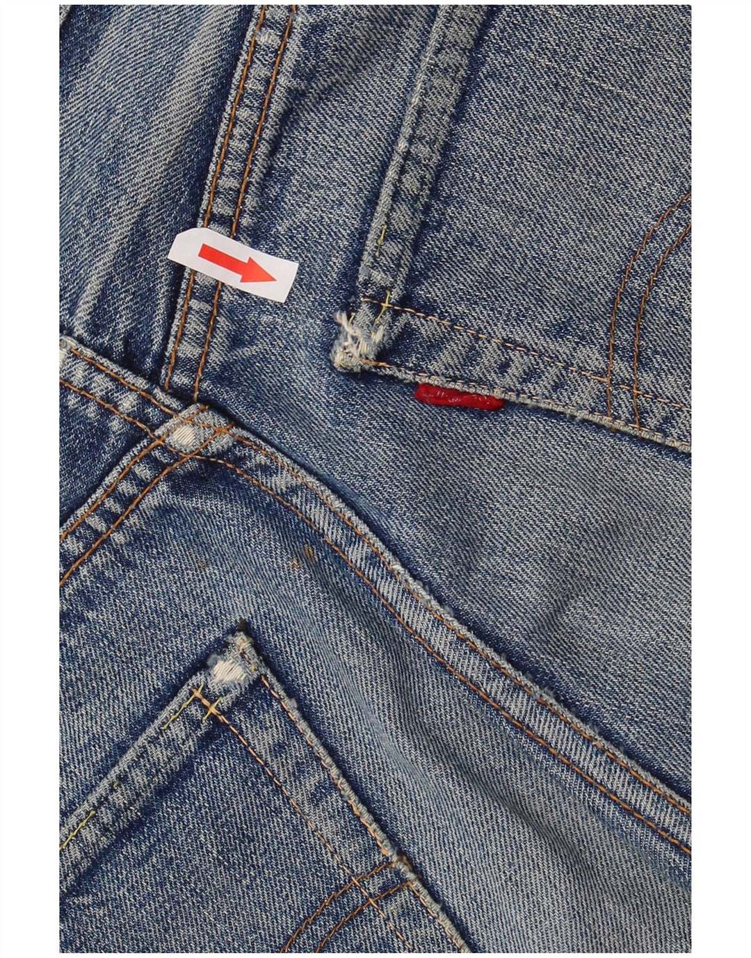 Levi's Short En Jean Femme W28 Bleu Moyen