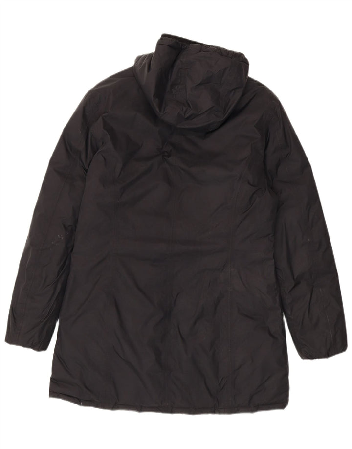 K-Way Manteau rembourré réversible à capuche pour femme US 6 Medium Black Colourblock