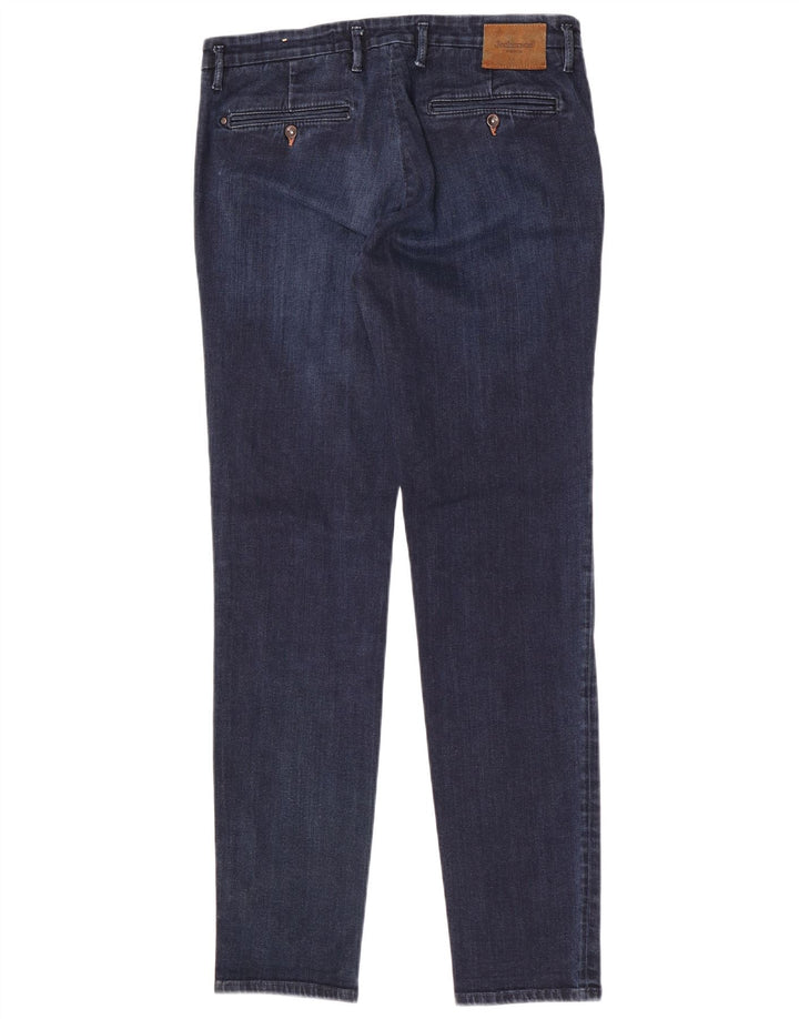 Jeckerson Jean Slim Femme W33 L33 Bleu Marine Coton