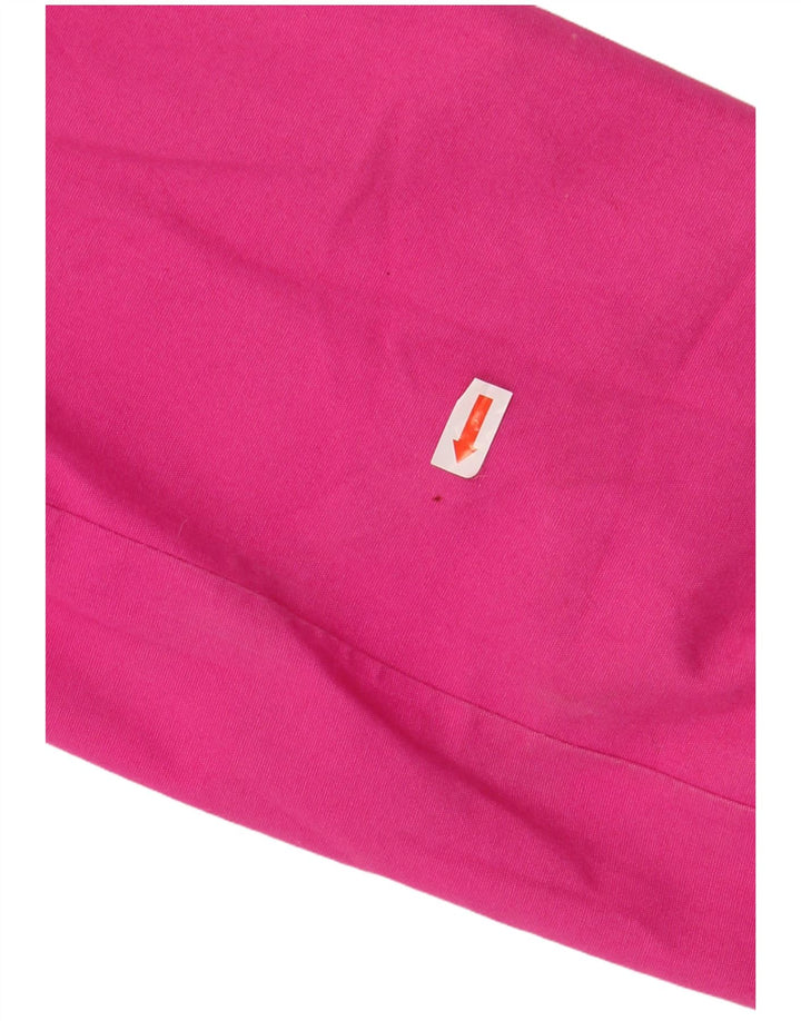 JOULES Veste de pluie à capuche pour femme UK 18 XL Rose Coton