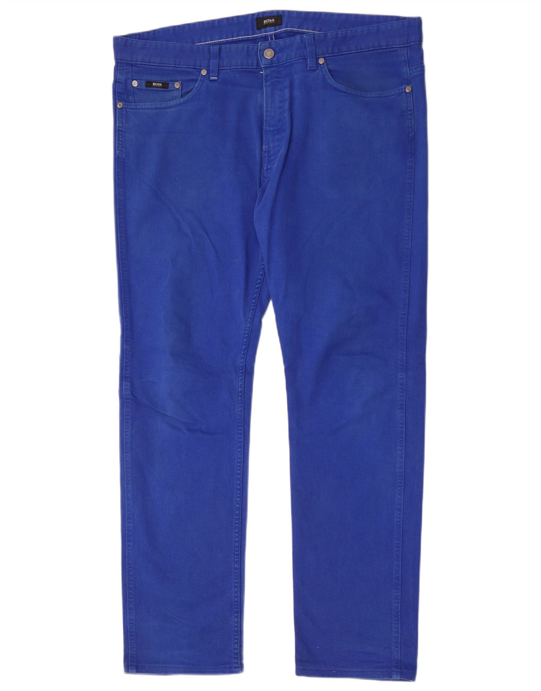 Hugo Boss Jean Slim W36 L32 Bleu Coton Homme