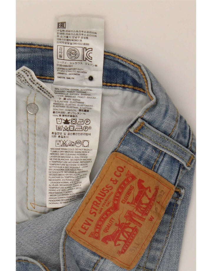 Levi's Jean Slim 511 Homme Bleu W36 L32 Coton