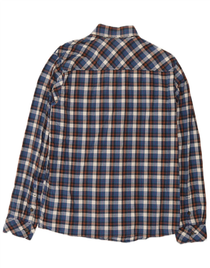 Carhartt Chemise Homme Bleu Moyen Carreaux Coton
