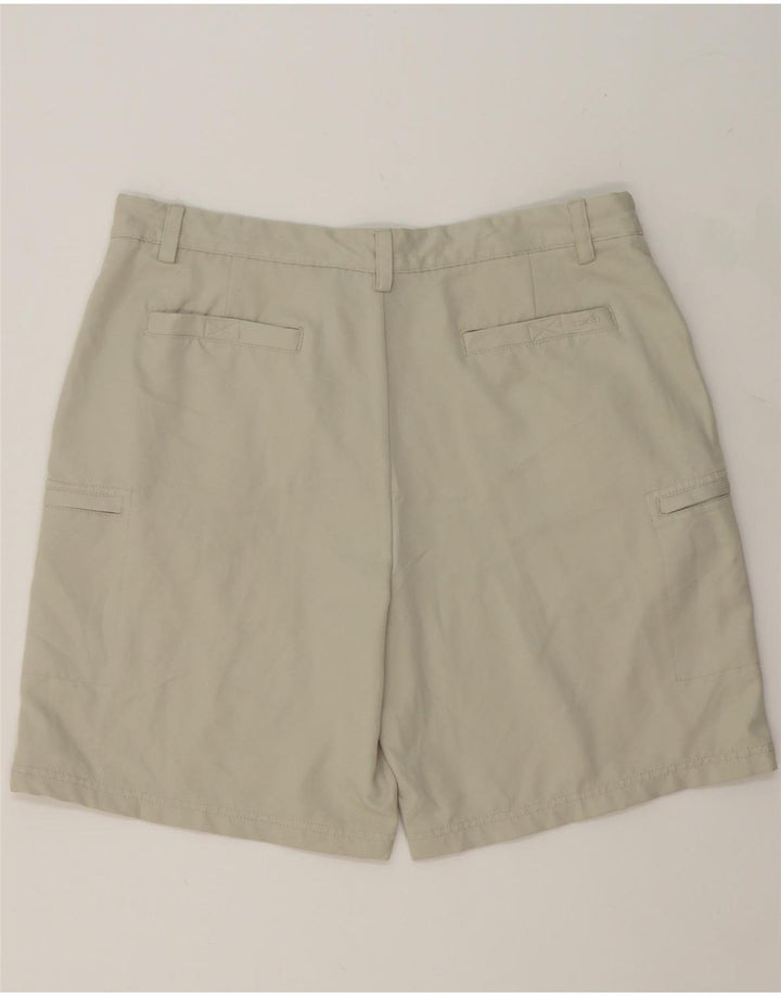 IZOD Mens Golf Cargo Shorts W38 XL Grey Polyester Vintage Izod and Second-Hand Izod from Messina Hembry 