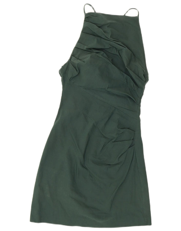 Zara Robe moulante pour femme UK 8 Small Vert