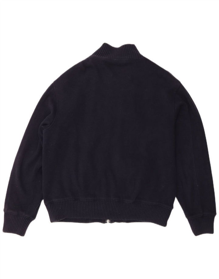 Marks & Spencer Pull cardigan bleu Harbour pour homme en coton bleu marine