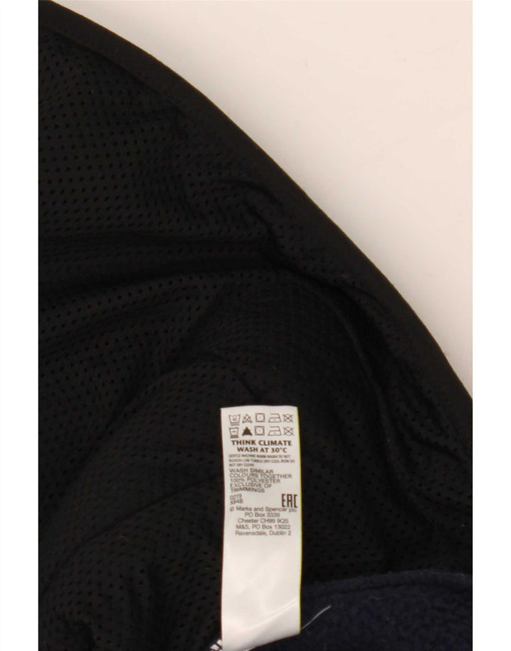 Marks & Spencer Veste polaire pour homme UK 46 3XL Bleu marine Polyester