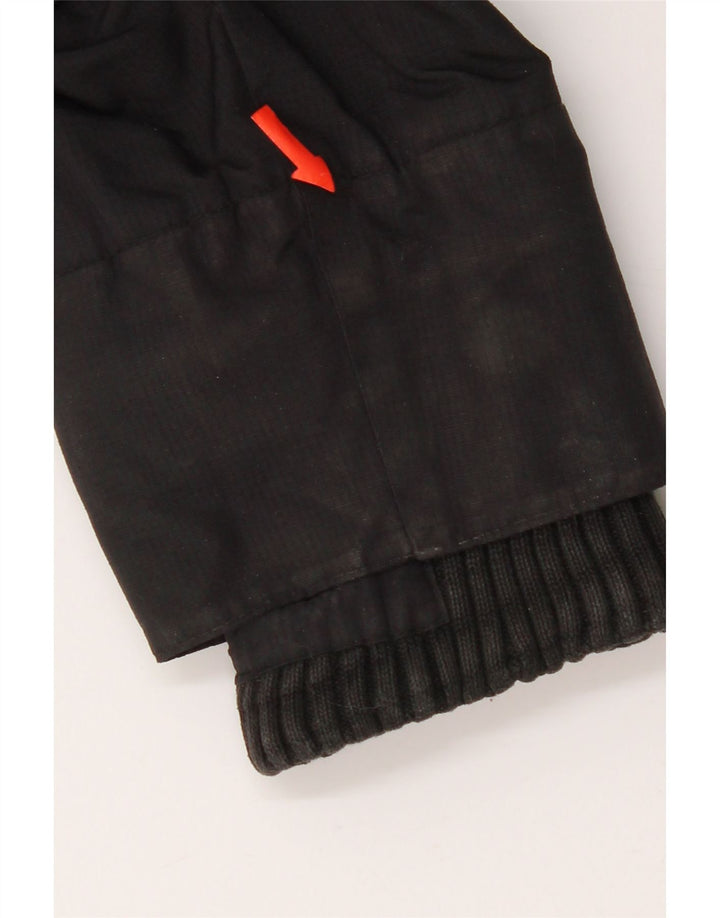 Superdry Veste coupe-vent à capuche graphique pour hommes UK 38 Medium Black Nylon
