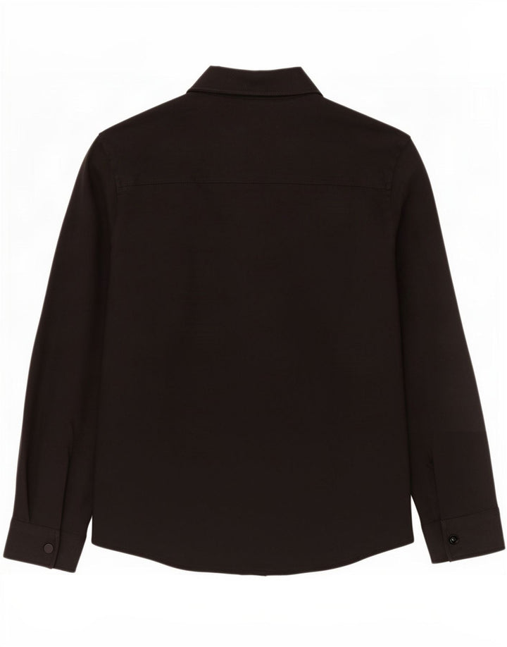 Zara Chemise Homme Petit Noir Polyester